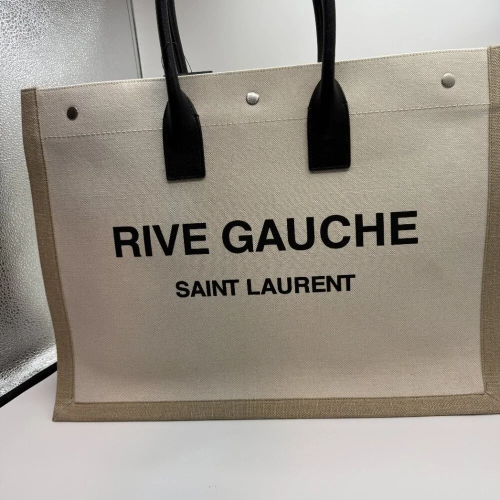 NEW YSL Yves Saint Laurent Rive Gauche Tote - Picture 3 of 7